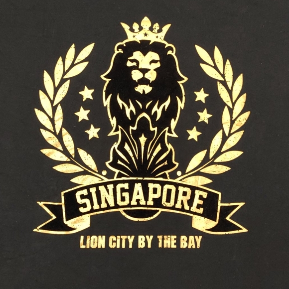 NWT Singapore MerLion tee sz M - Picture 2 of 3